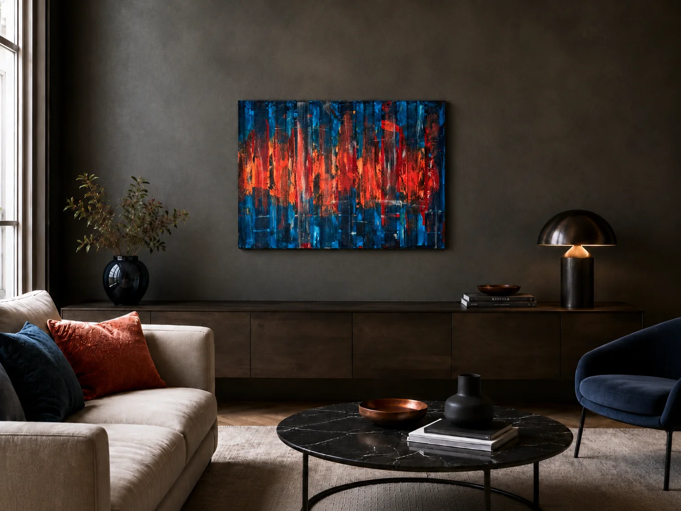 Between The Lines in a living room