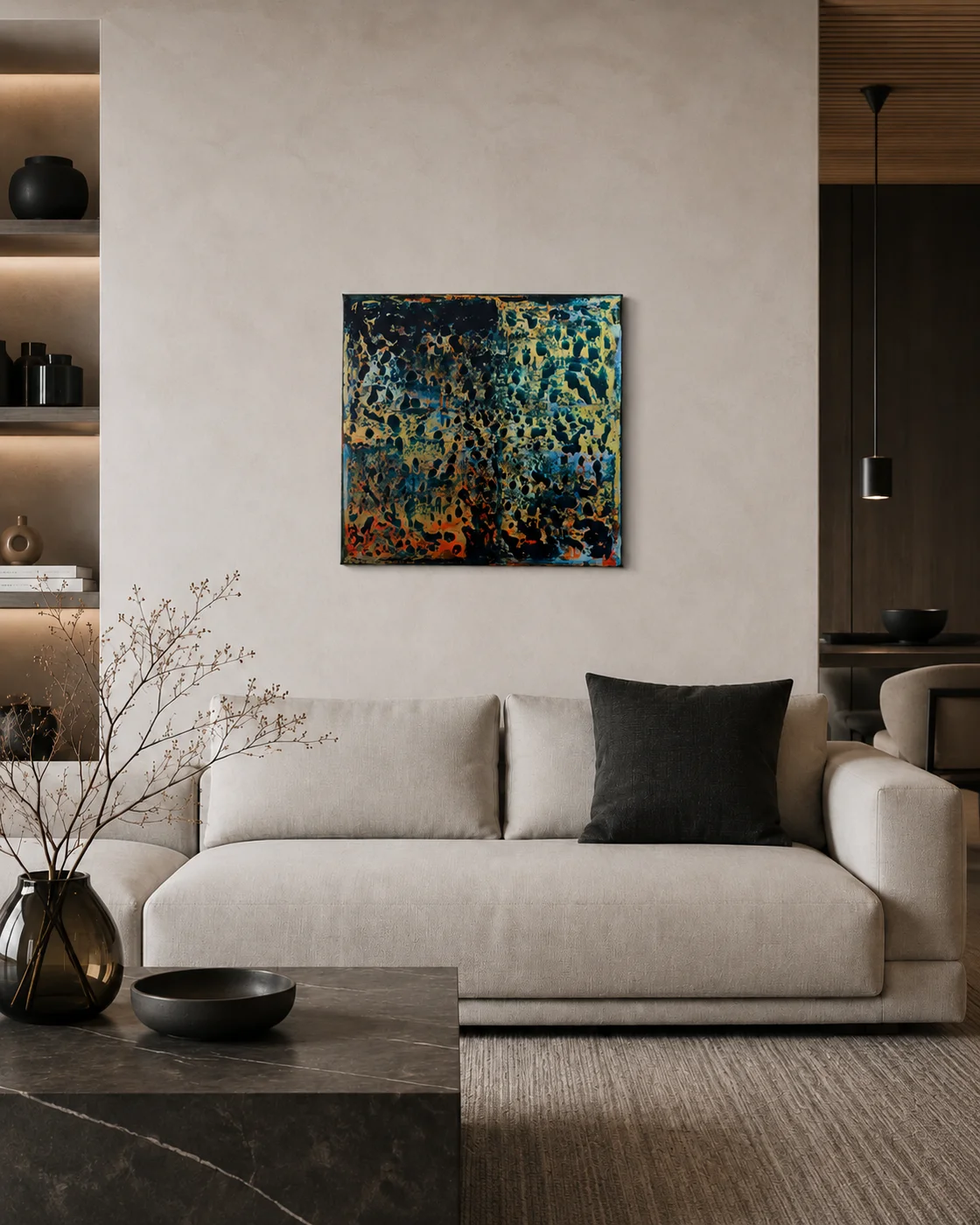 Fire, Water & Ice in a living room